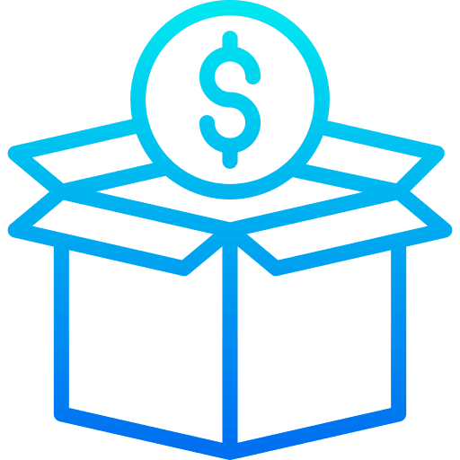 Product merchandise shipping product icon