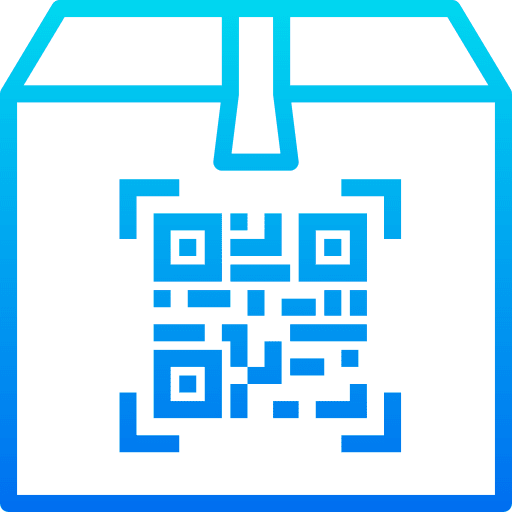 Qr qr codes qr code box icon