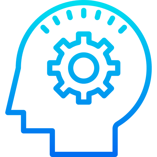 Intelligence user intelligence seo and web icon