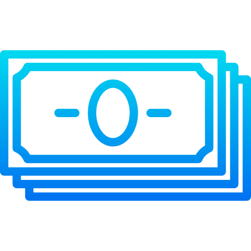 Money money cash notes icon