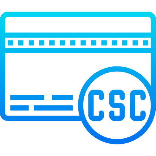 Card security code code business and finance access icon