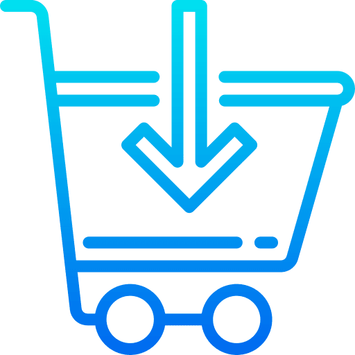 Shopping cart shop shopping cart add icon