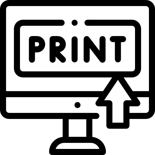 Print done 3d printer engineering icon