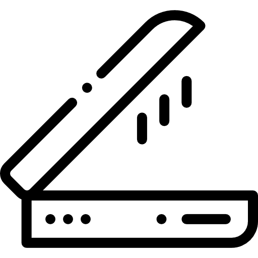 Scanner technology scan scanner icon