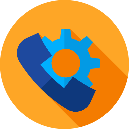 Customer service phone call telephone call communications icon