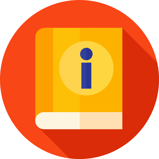 Info guideline instruction stroke icons icon