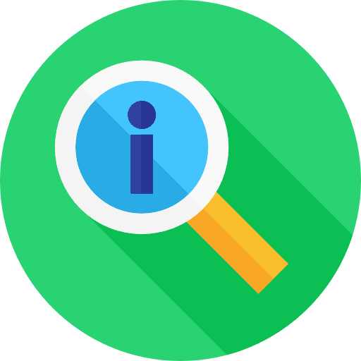 Information detective information interface icon