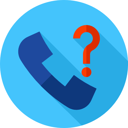 Phone call phone doubt icon
