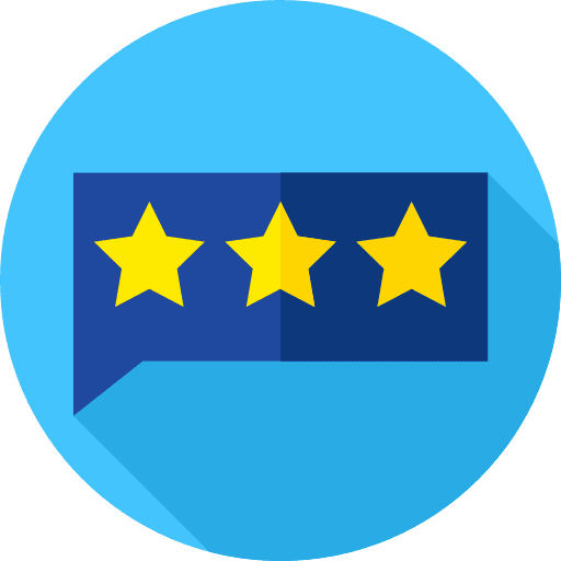 Rating favourite stars comment icon