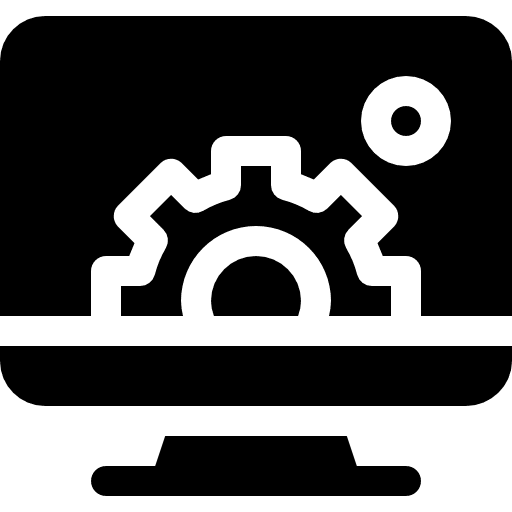 Cms computer system software icon