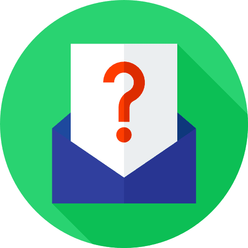 Mail mail question mark mails icon