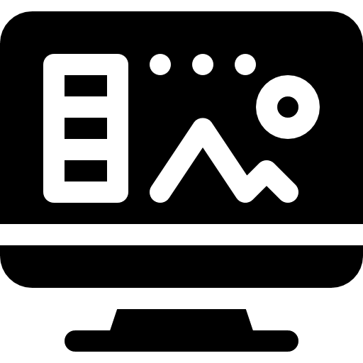 Design web design interface screen icon