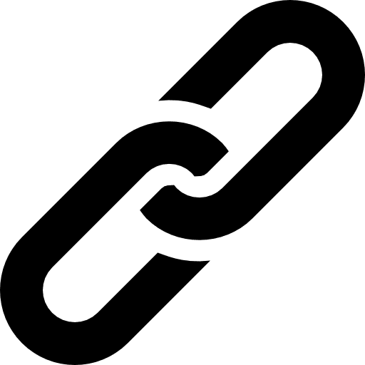 Link chains linked connection icon