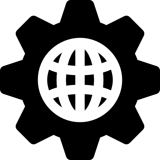 Management seo options seo and web icon