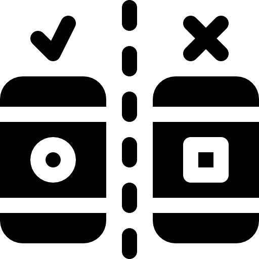 Testing cancel miscellaneous square icon