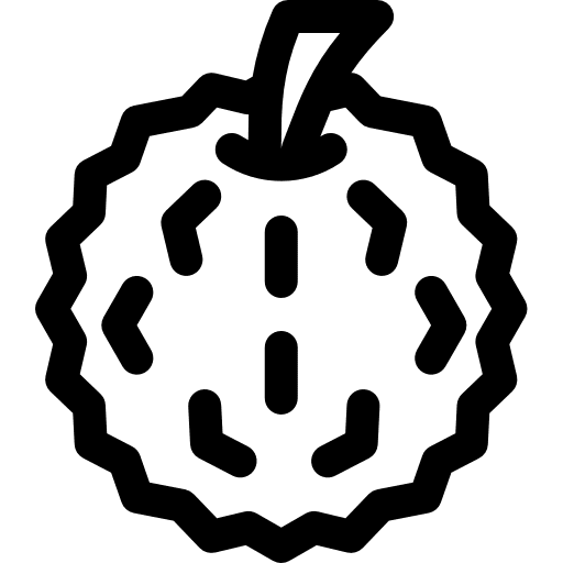 Durian vegan durian vegetarian icon