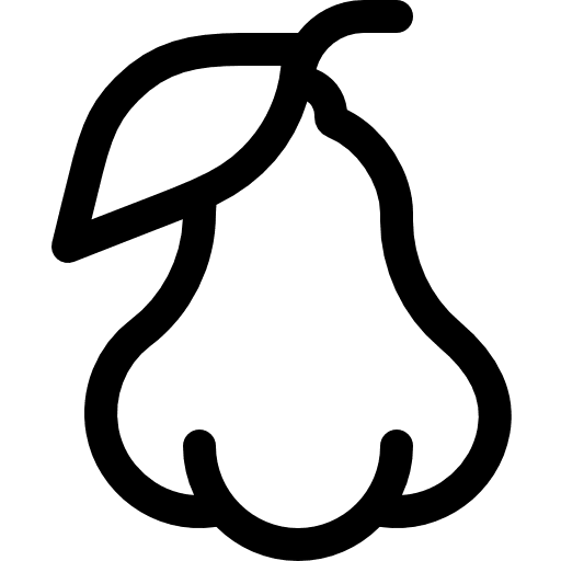 Rose apple food and restaurant fruit rose apple icon