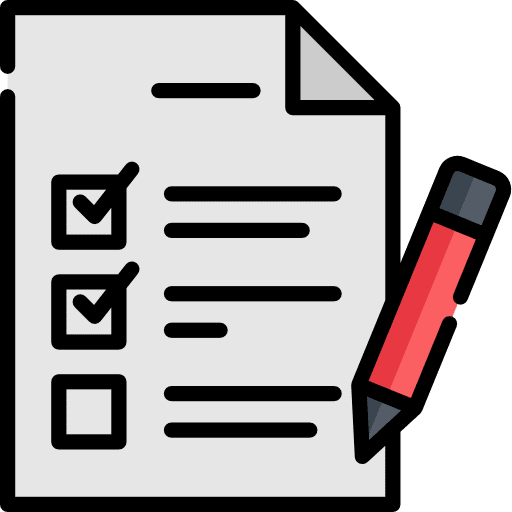 Test education file document icon