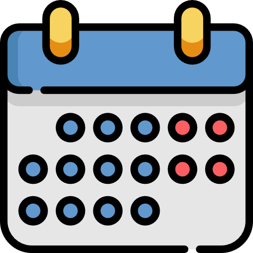 Calendar event date calendar icon