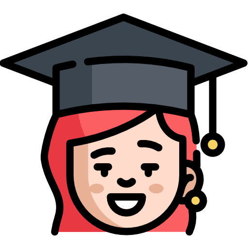 Graduate graduate cap education icon