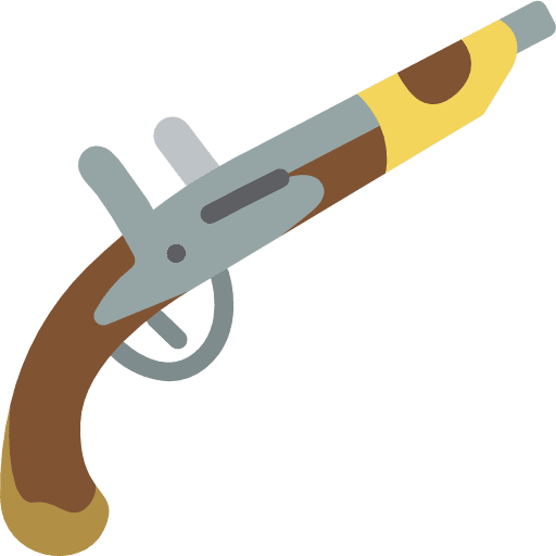 Pistol weapons gun handgun icon