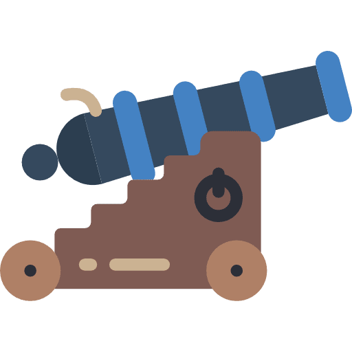 Cannon cannon weapons fuse icon