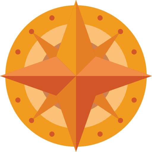 Compass technology cursor gps icon