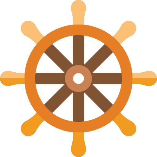 Helm helm sailing transport icon