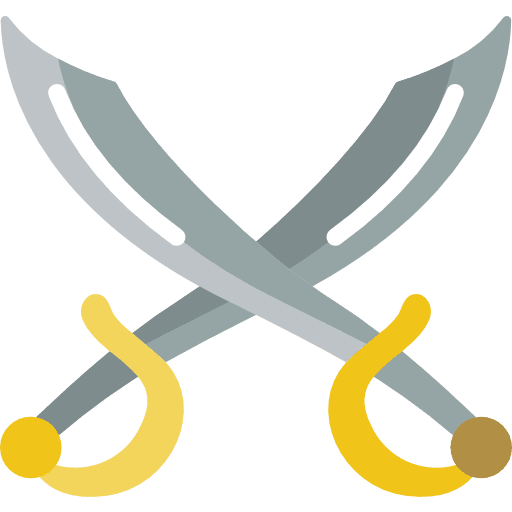 Swords sword fight miscellaneous icon