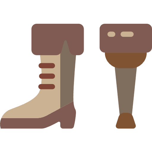 Wooden leg wooden leg pirate miscellaneous icon