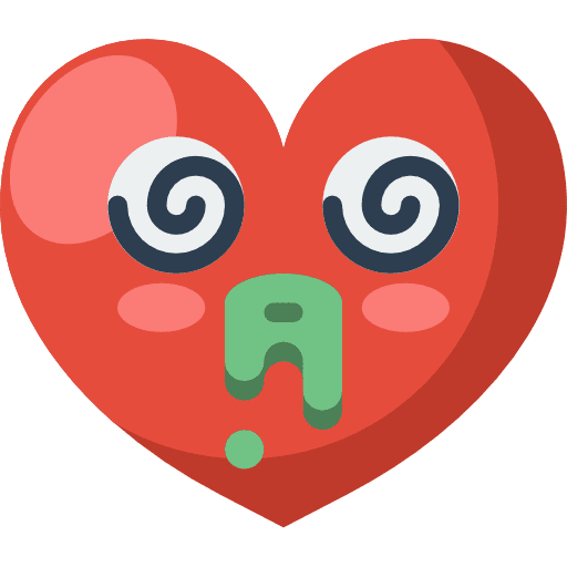 Heart smiley love romantic icon