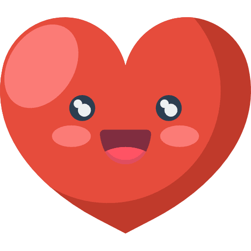 Heart smileys emotions romantic icon