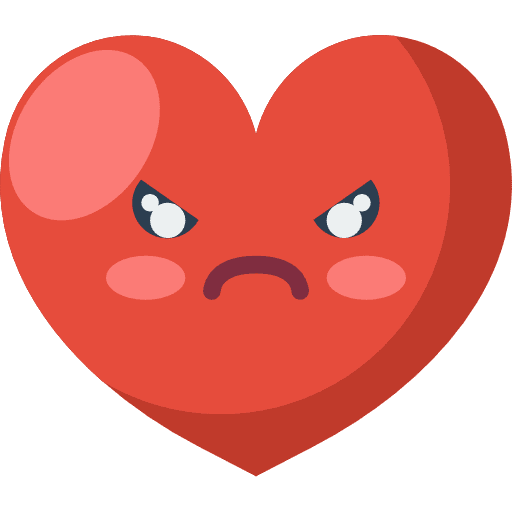 Heart smileys love and romance smiley icon