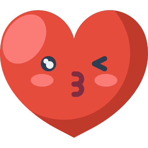 Heart smileys smiley romantic icon