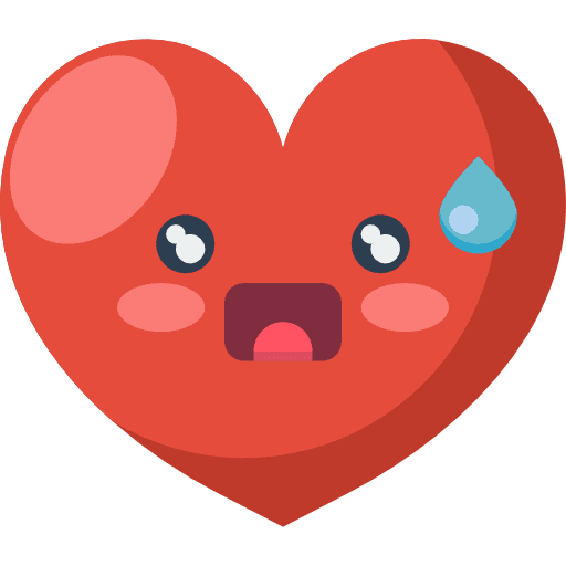 Heart romantic romance love icon