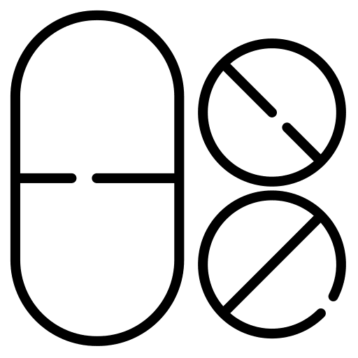 Capsules pill capsule pills icon