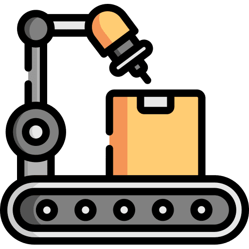 Factory machine factory logistics machine icon
