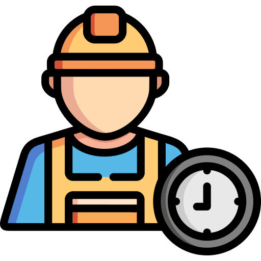 Worker man occupation people icon