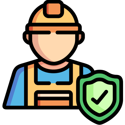Worker worker people helmet icon
