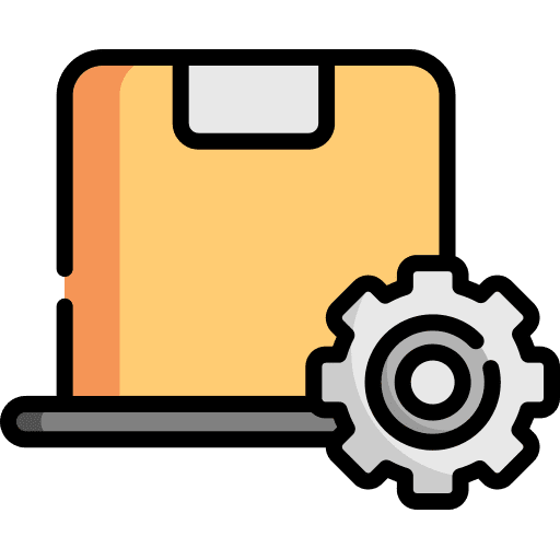 Box package packaging box icon