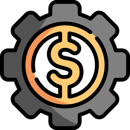 Gear business settings gear icon