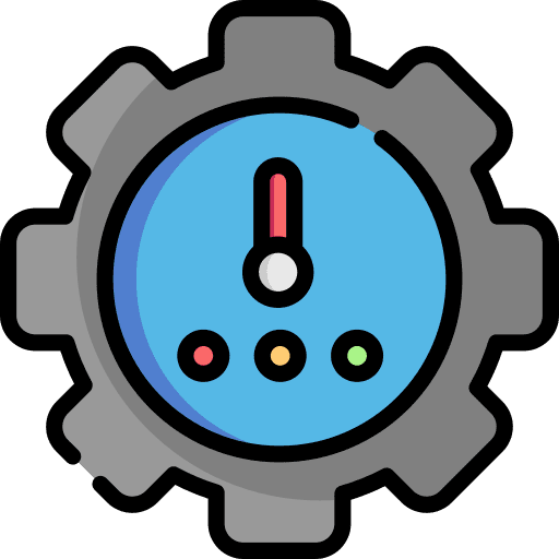 Gear tools and utensils gear industry icon