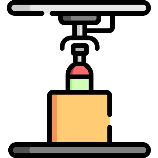 Mechanical arm industrial robot conveyor mechanical icon