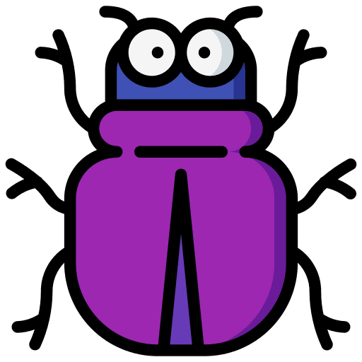 Beetle zoology entomology animals icon