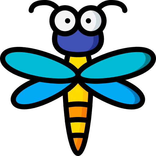 Dragonfly insect animal dragonfly icon