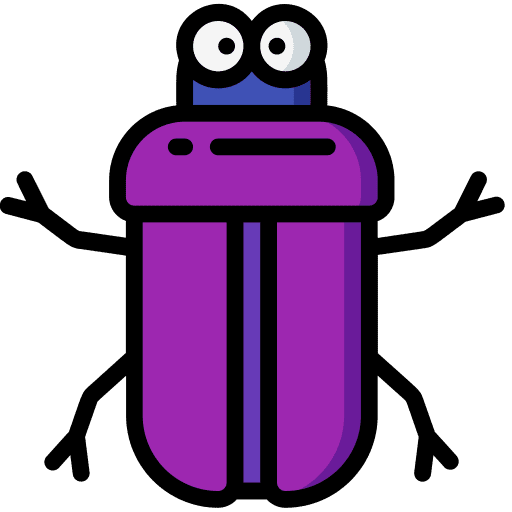 Beetle animals bug zoology icon