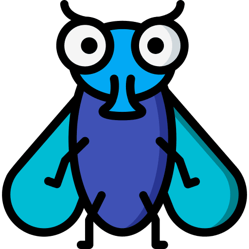 Fly bug animal fly icon