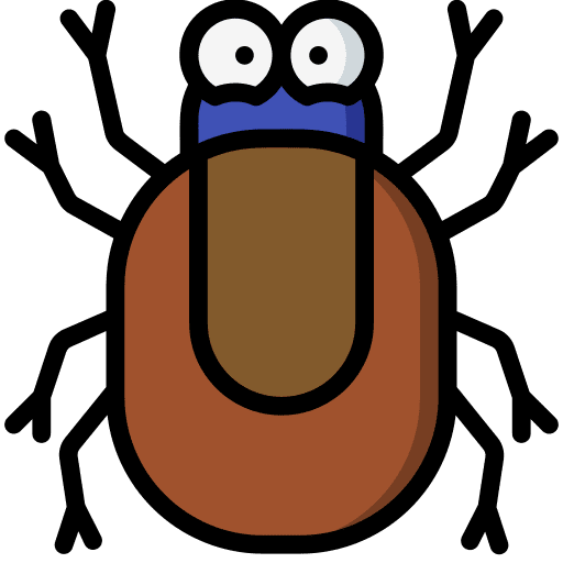 Tick entomology animal bug icon