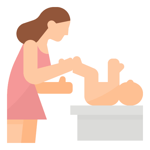 Changer motherhood babysitter mother icon