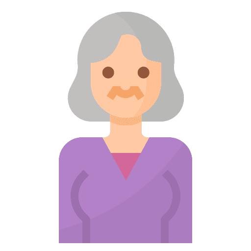 Woman avatar old woman woman icon